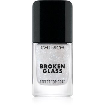 Catrice Broken Glass Effect Top Coat lac de unghii/parte sus cu particule stralucitoare - imagine 2